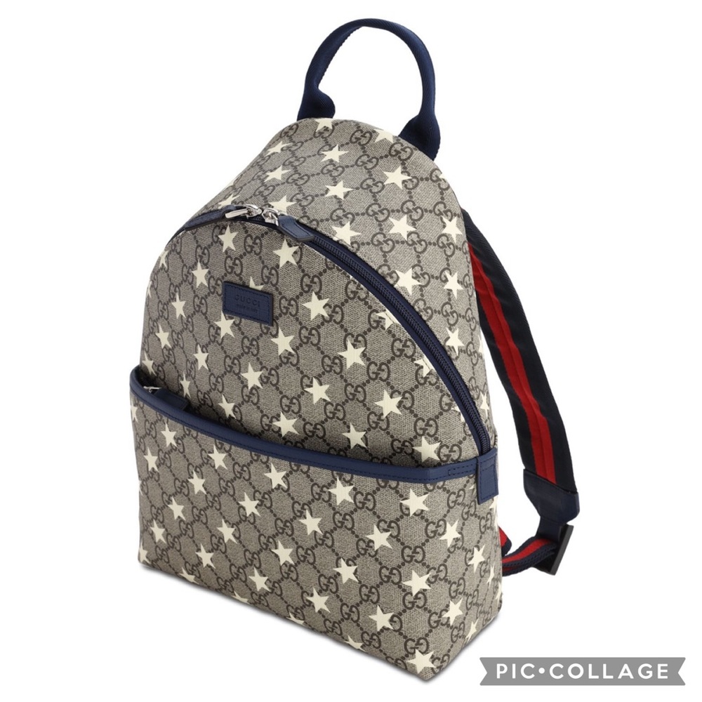 COPY - GUCCI GG SUPREME STARS PRINT BACKPACK